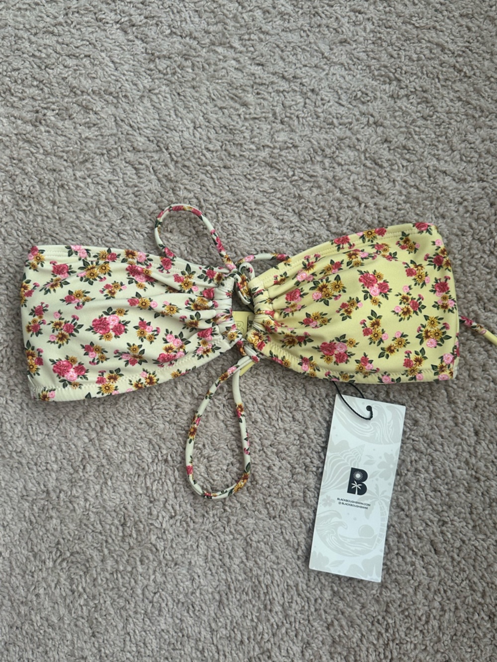 Blackbough Bandeau Bikini Top